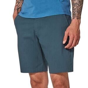 Lululemon Commission Short Slim Chino 9" Mach Blue Men's Size 36 EUC